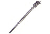 Stainless steel swage toggle bottle screw