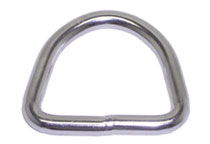 Stainless steel dee ring