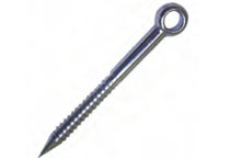 Stainless steel screw eye for balustrading