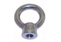 Stainless steel collared eye nut