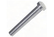Stainless steel swage button for balustrading